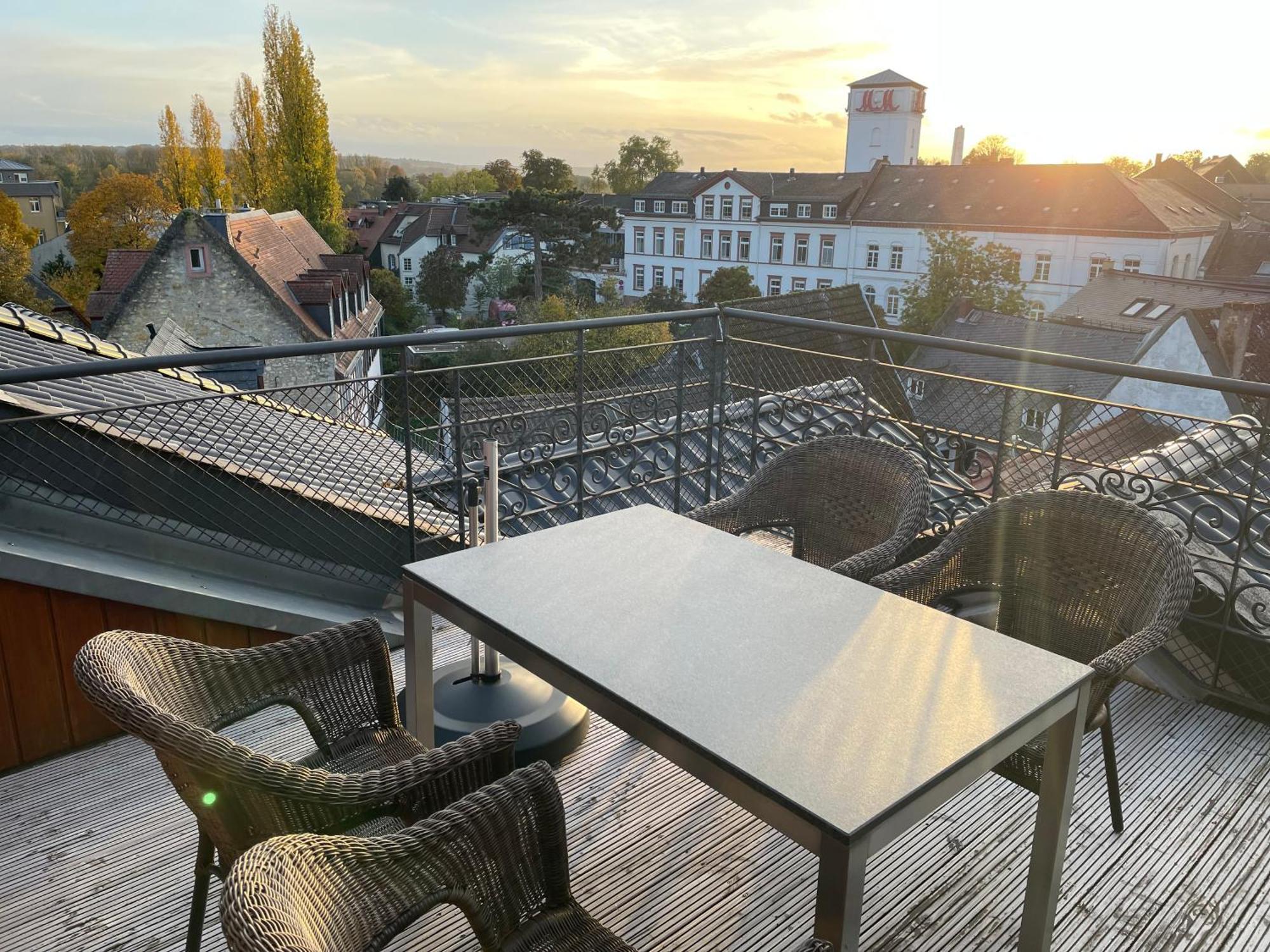 Alta Villa - Ferienwohnung Eltville am Rhein Buitenkant foto
